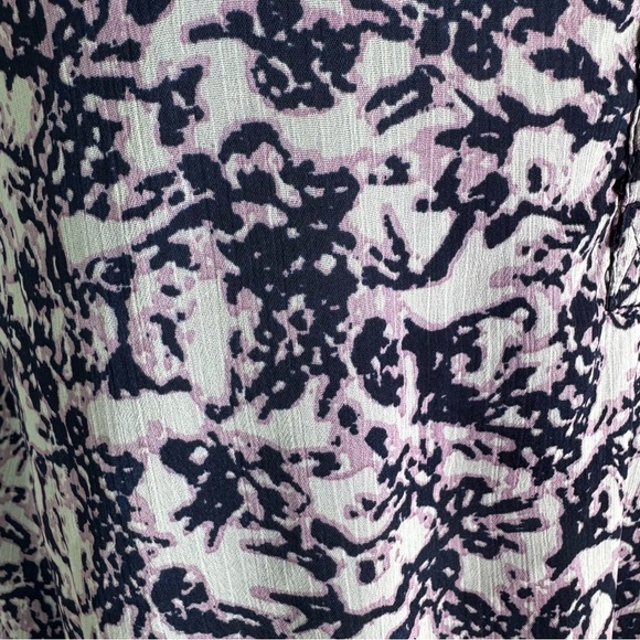 Saint Tropez PresleySZ Long Sleeve Midi Dress Mulberry Purple Size S - Picture 5 of 14